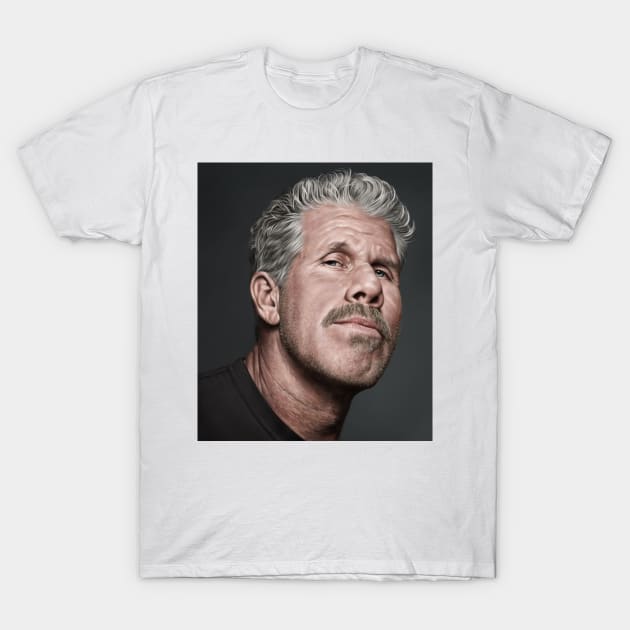 Ron Perlman T-Shirt by JinsungLim